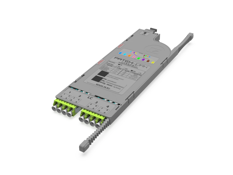 CС6 - Fiber preterminated cassette OM5 MTP(8)