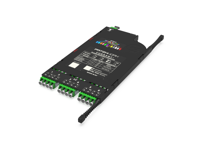 CС4 - Fiber preterminated cassette OS2 MTP(12)